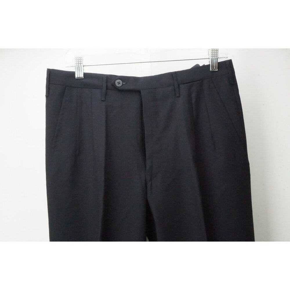 Rota Navy Blue 100% Wool Dress Pants Trousers 48 EU Brand NEW